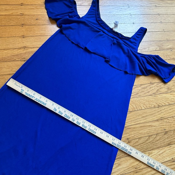 Lise Charmel Antigel XS/S Cold Shoulder Royal Blue Dress - French luxury brand - Picture 8 of 8